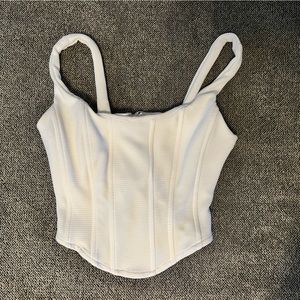 H&M corset top